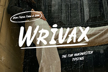 Wrivax - Fun Handwritten Font