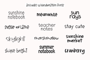 Cute Handwriting Font Bundle | 2, a Handwritten Font by KA Designs (Thumbnail 2 of 12)