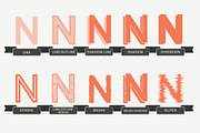 Nora Art, a Sans Serif Font by vve.design (Thumbnail 2 of 11)