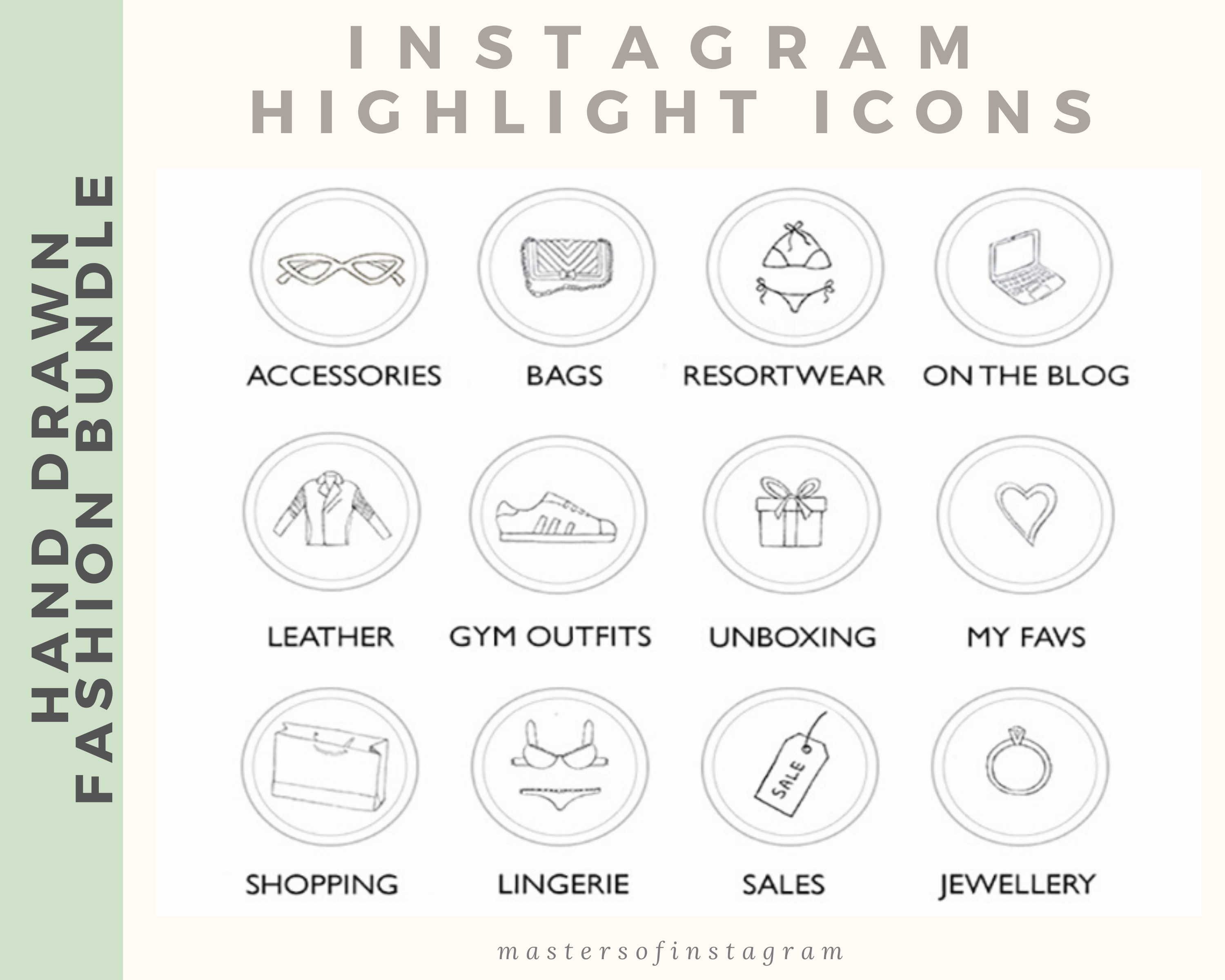 20 Fashion Style Instagram Icons by Masters Of Instagram  Creative Market