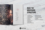 Annual Report InDesign Canva, a Brochure Template by ID Vision Studio (Thumbnail 4 of 17)