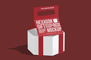 Gift Box Mockup, a Packaging Mockup by Unerispace (Thumbnail 3 of 4)