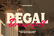 Regal Drownfall Font