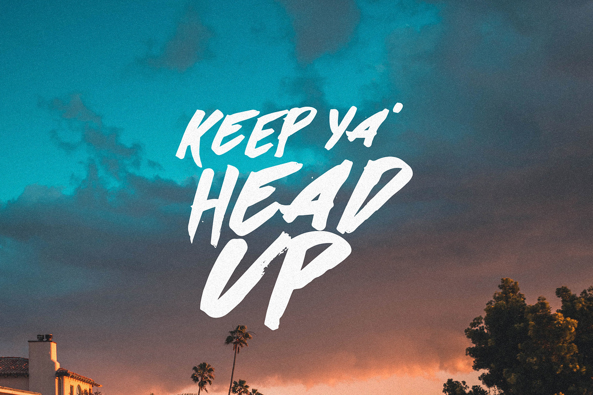 True Brush Font, a Script Font by Visual Blends (Photo 4 of 6)