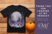 Pastel Halloween Clipart, an Illustration by NadiaTheronArt (Thumbnail 5 of 5)