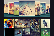 Retro Facebook timeline cover maker, a Templates & Theme by DesignThor (Thumbnail 5 of 5)