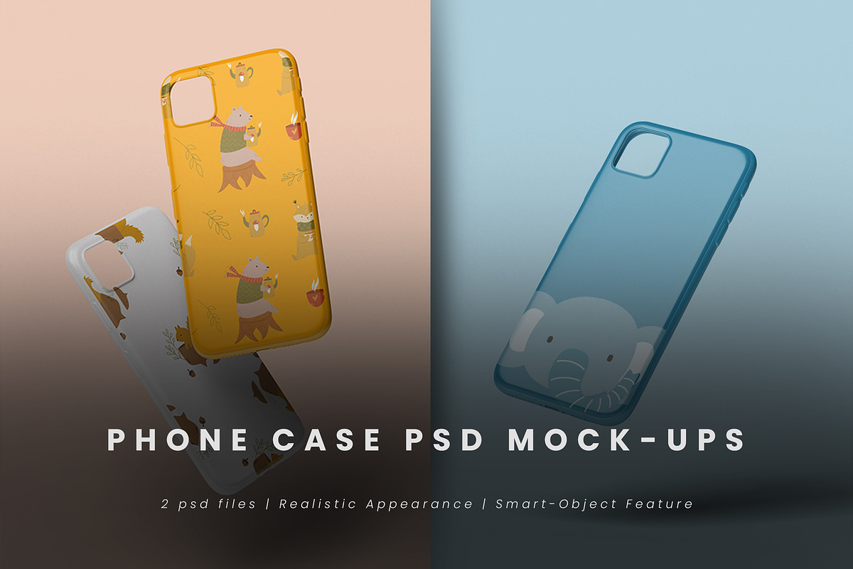Phone Case PSD Mock-Up, a Product Mockup by Thirtypath Studio