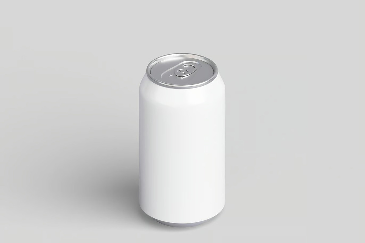 Soda Can Mockup, a Packaging Mockup by renderstockmarket (Photo 3 of 4)