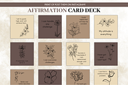 Affirmation Card Deck Template, a Design Template by Digital By Nikoleta (Thumbnail 1 of 9)