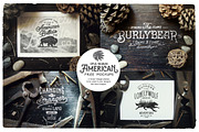 American Vintage Badges 5, a Branding & Logo Template by Opus Nigrum (Thumbnail 5 of 5)