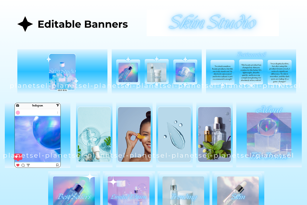 Gradient Blue Shopify Theme, a Shopify Template by PLANETSEL (Photo 4 of 6)