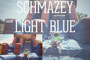 Schmazey Light Blue Photoshop Action