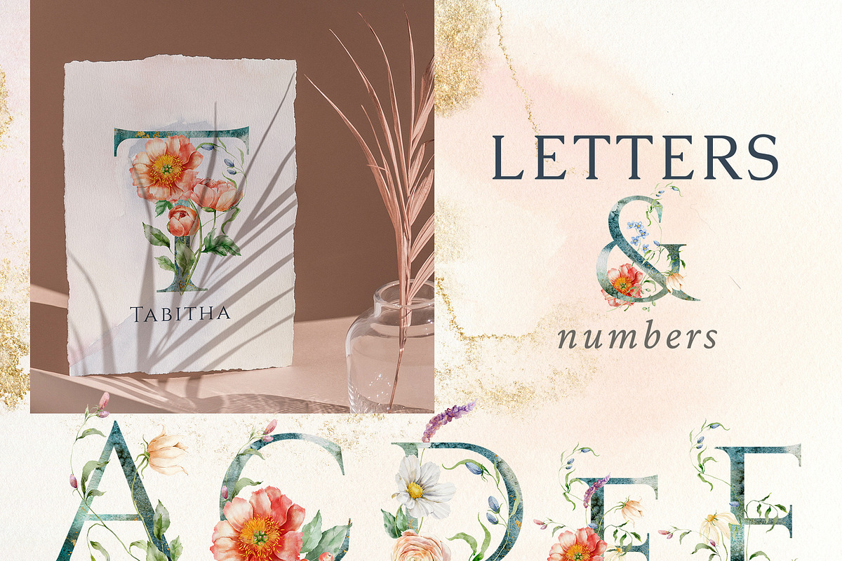 Wildflowers watercolor flowers birds, a Decorative Illustration by Yuliya Derbisheva (Photo 9 of 14)