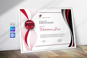 Certificate Template | Canva & Word, a Stationery Template by TelaTemplates (Thumbnail 5 of 5)