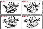 AL's Rugged Ink Stamp Automator, an Action Add-On by AL's Design Studio (Thumbnail 8 of 8)