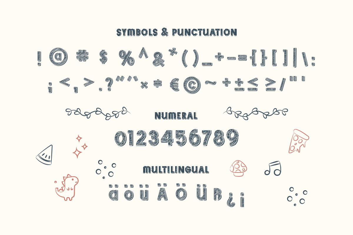 Sketchup – Adorable Scribble Font, a Font by Typefactoryco (Photo 3 of 10)
