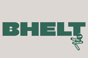 Bhelt Bold & Dingbats Fonts