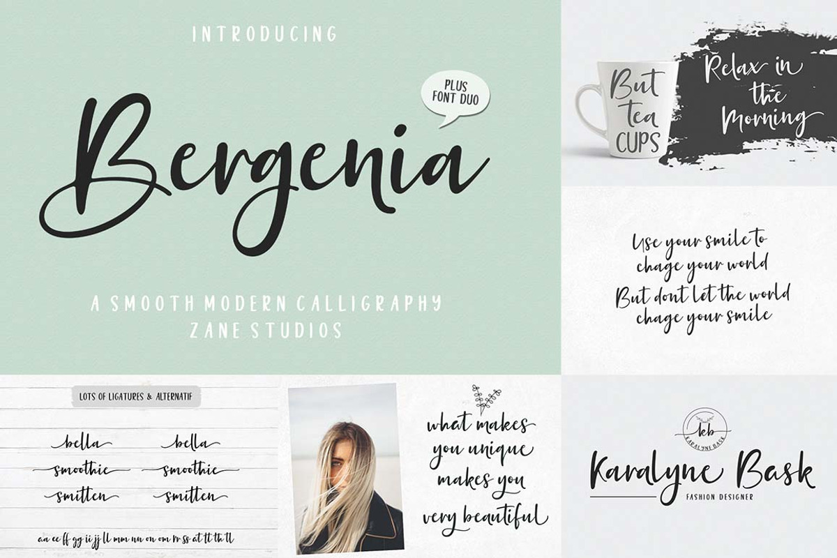 Font Collection Bundle, a Script Font by Zane Studio (Photo 10 of 21)