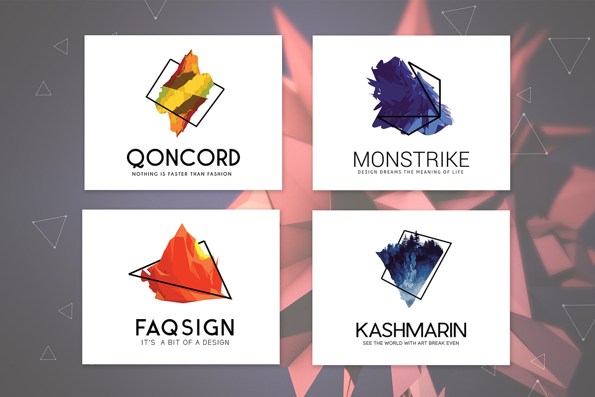 Futuristic & Geometric Logos Bundle, a Branding & Logo Template by AN Productions (Photo 45 of 47)