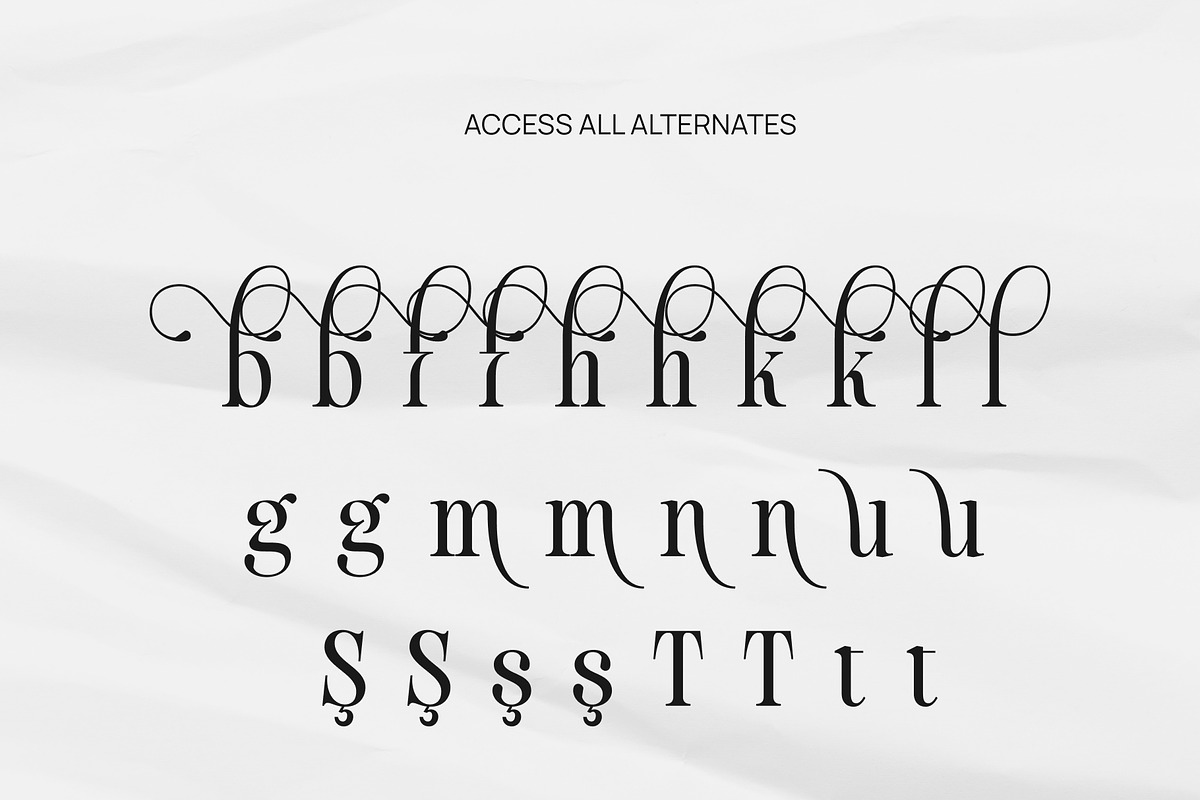 Luxury Jewelry – Kallaso Font, a Serif Font by Stylin Studio (Photo 6 of 7)