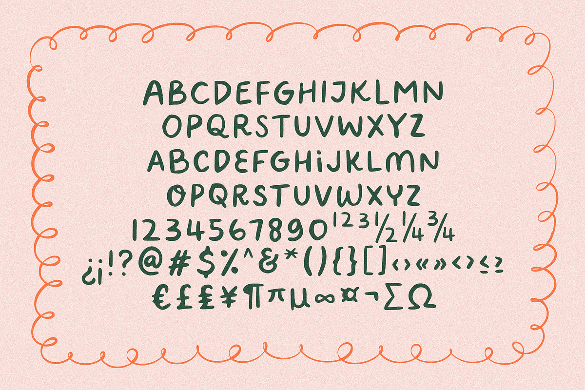 Brascotta Natural Font Duo, a Script Font by 24Design Studios (Photo 4 of 8)