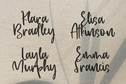 Claseva Script Font, a Script Font by Randi Irvan | Rvandtype (Thumbnail 2 of 11)