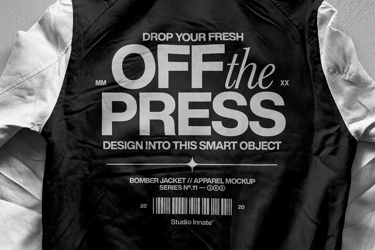 Bomber Jacket Mockup Bundle, a Hoody Mockup by Studio Innate