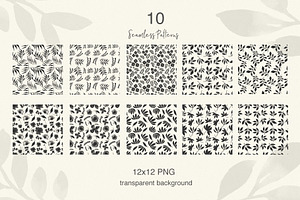 Botanical Photoshop Stamps