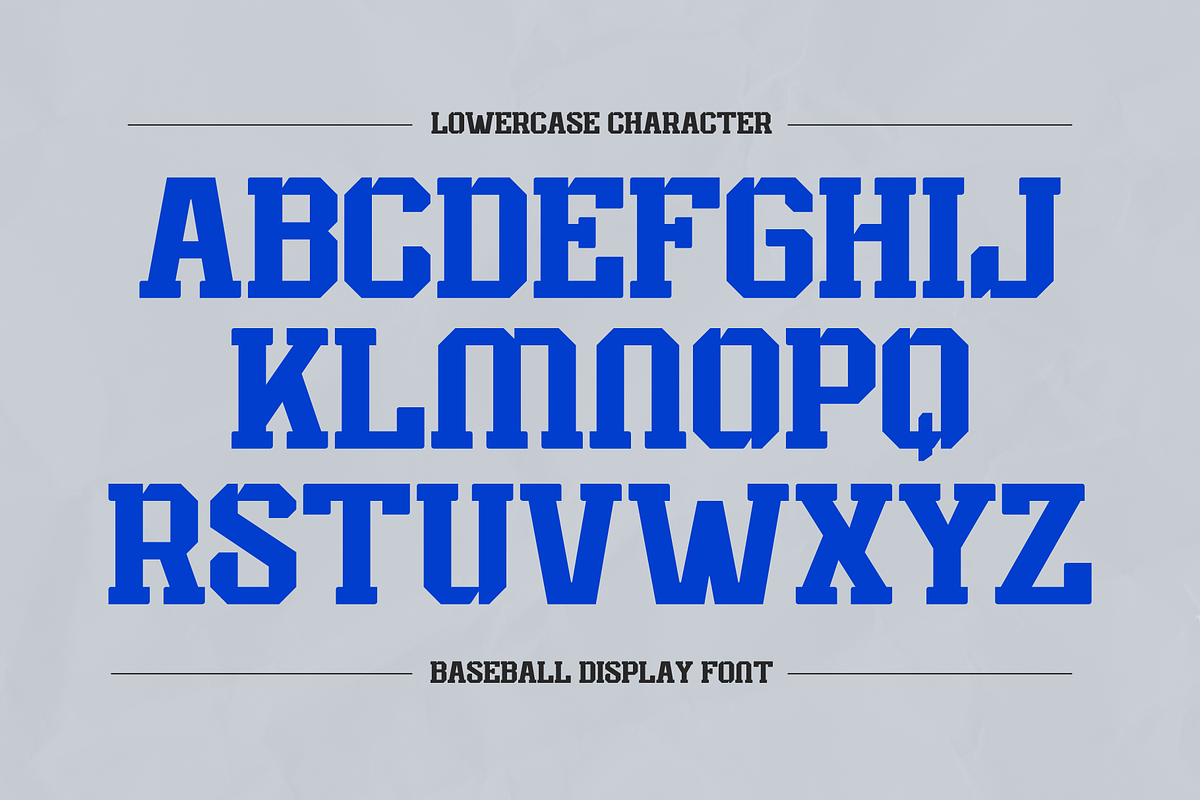 Energy Sport - Baseball Logo Font, a Slab Serif Font by Nirmana Visual (Photo 5 of 9)