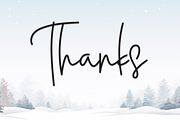 Winterland | Script Font, a Handwritten Font by Scratchones (Thumbnail 8 of 8)