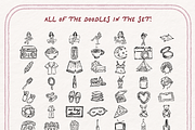 Slumber Party Clipart, Sleepover, an Object Illustration by The October Creative (Thumbnail 4 of 6)