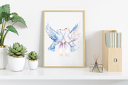 Watercolor White Wedding Day Clipart, an Illustration by Canvas Craft (Thumbnail 5 of 8)