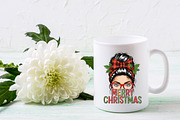 Christmas Merry Girl PNG, an Illustration by Designking (Thumbnail 4 of 4)