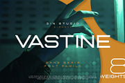 Vastine-Sans Serif Font Family, a Sans Serif Font by din-studio.com (Thumbnail 1 of 11)