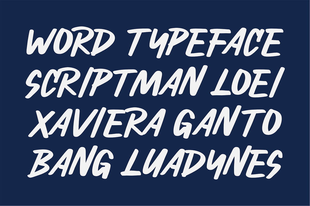 Scriptman, a Script Font by ahweproject (Photo 6 of 7)