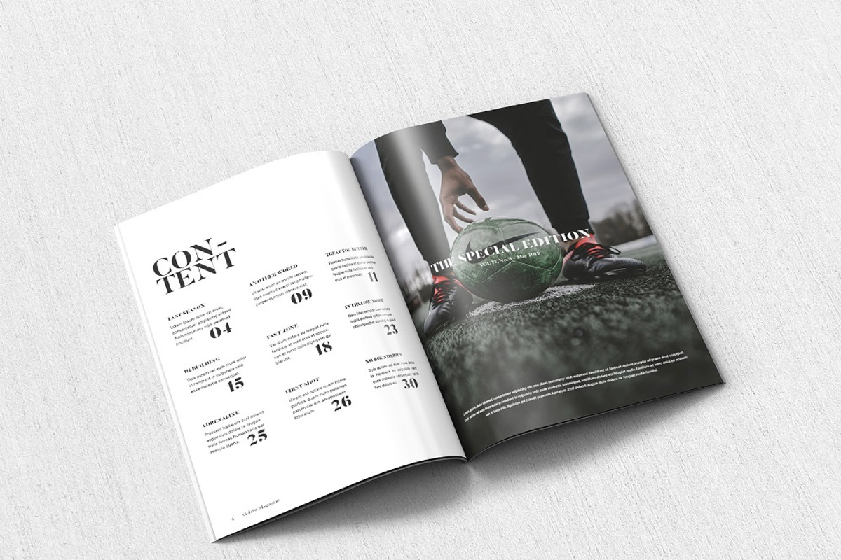 Newgate Magazine - 2019 Edition, a Magazine Template by Bokuto (Photo 4 of 13)