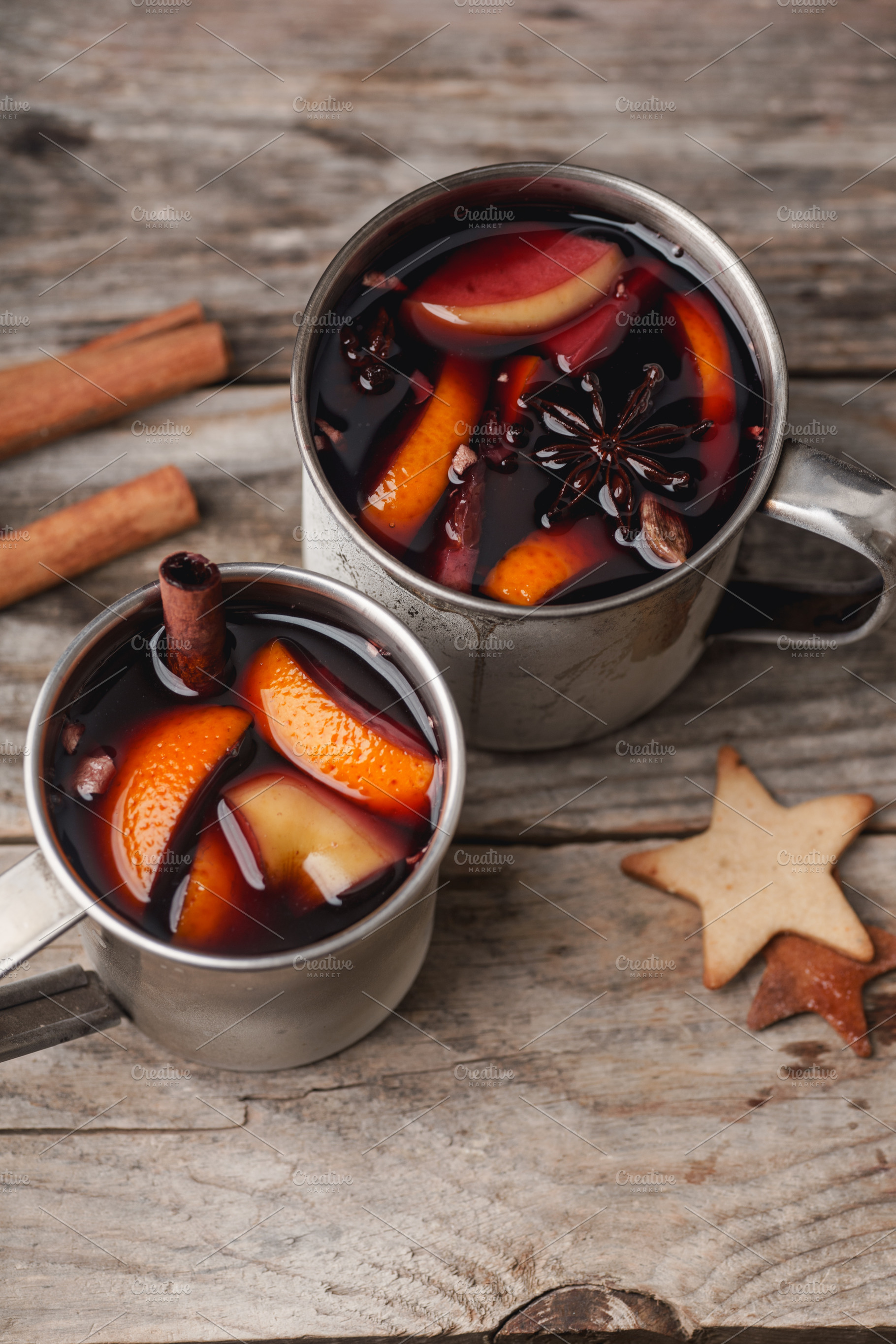 Mulled wine featuring holiday, cinnamon, and spice, a Food & Drink Photo by Asya Nurullina