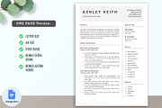 Google Docs Resume CV Template 05, a Resume Template by GResume (Thumbnail 2 of 8)