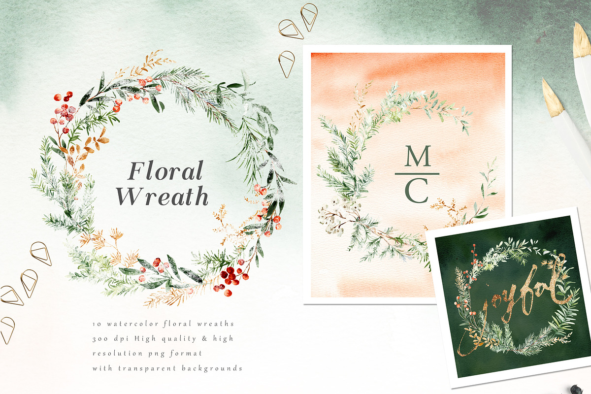 Winter Graphic Set-Christmas, a Decorative Illustration by Graphic Box (Photo 8 of 10)