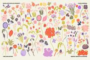 300+ Flora Moderna Vector Clipart, a Decorative Illustration by angelainthefields (Thumbnail 6 of 23)