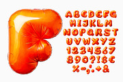 Orange Balloon Font, a Handwritten Font by Handmadefont (Thumbnail 2 of 10)