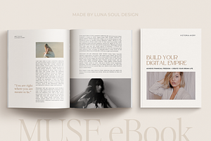 MUSE Course EBook Template Canva