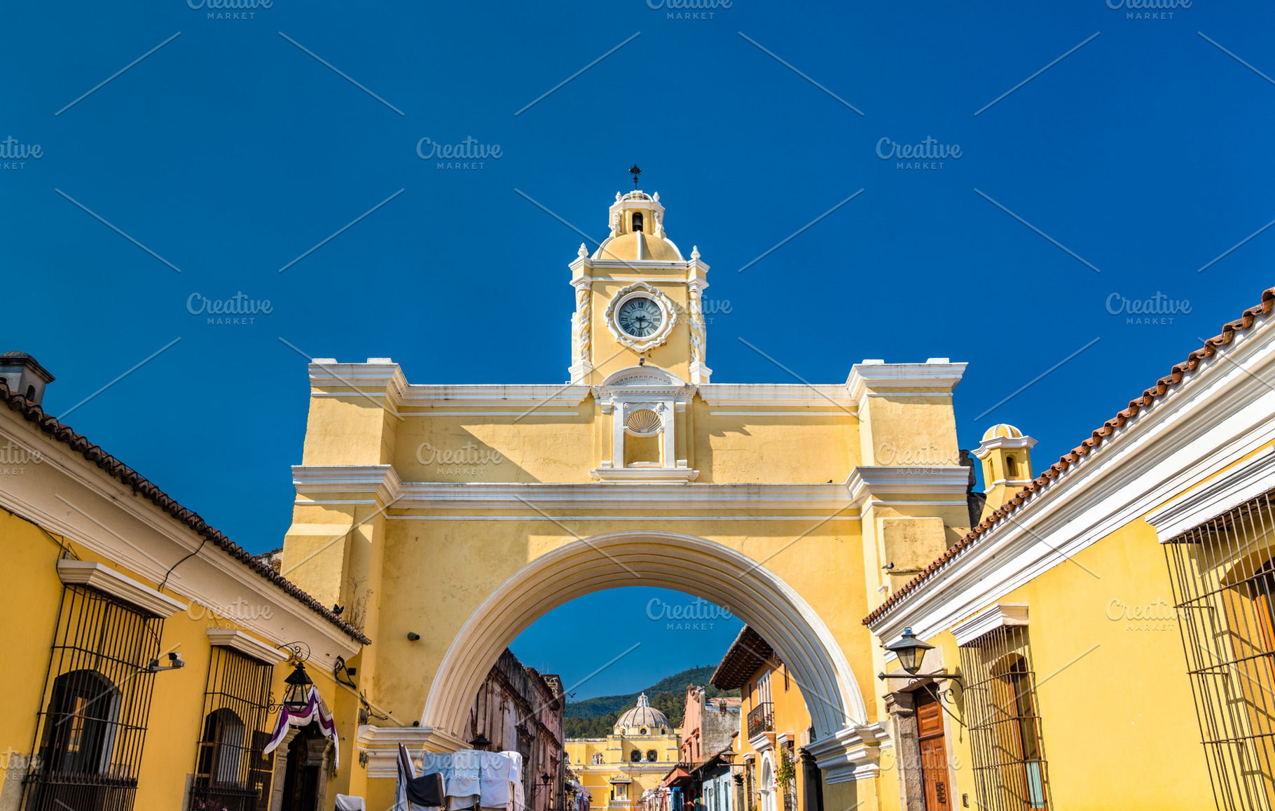 Arco de santa catalina in antigua gu featuring guatemala, arch, and antigua, an Architecture Photo by Leonid Andronov