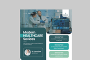 Medical Healthcare Flyer Template, a Flyer Template by MightyDesign (Thumbnail 4 of 8)
