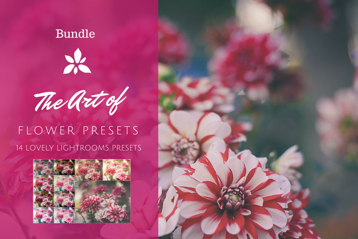 Pretty Flower Preset Bundle, a Plug-in Add-On by Jana Mänz Photography (Photo 1 of 5)