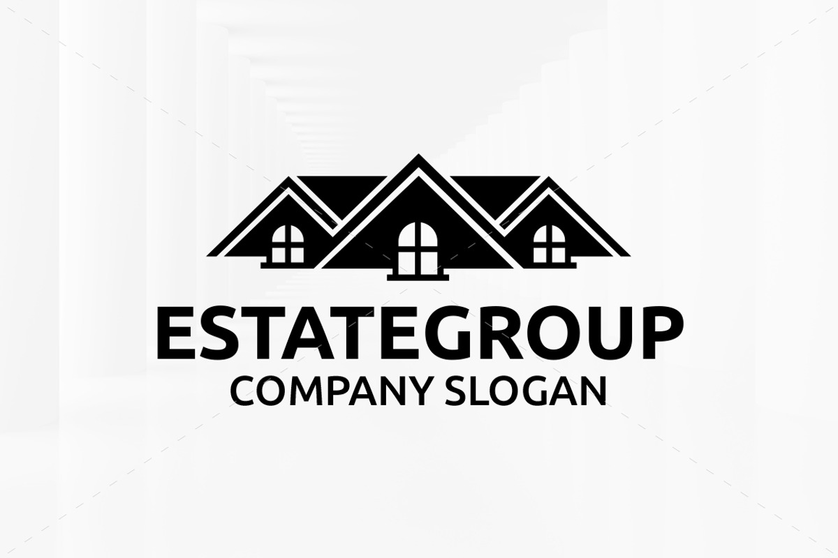 Estate Group Logo Template, a Branding & Logo Template by LOGOMAGINE (Photo 4 of 5)