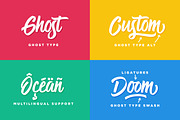 Ghost Type, a Script Font by Sam Parrett (Thumbnail 5 of 6)