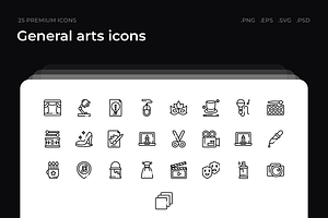 General Arts Icons