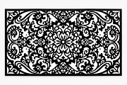 Elegant Laser-Cut Frame SVG Bundle, an Illustration by Gfx_Store (Thumbnail 7 of 7)
