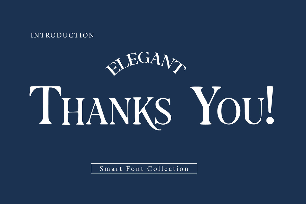 Elegant, a Serif Font by Wow Magic (Photo 3 of 3)
